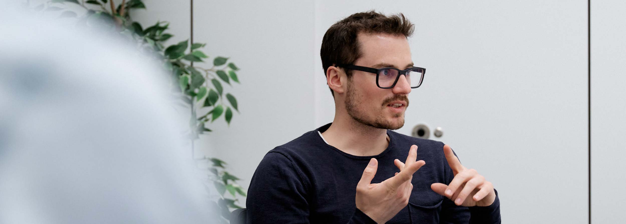 Swiss cycling glasses with patented click-in technology